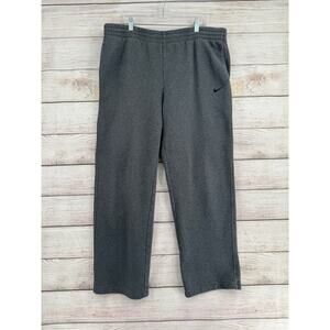 Nike Athletic Department Fleece Sweatpants Mens XL Dark Gray Drawstring